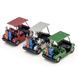Металлический 3D конструктор Golf Carts | Набор машин для гольфа MMS108 фото 3