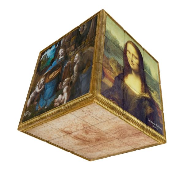 V-CUBE 3x3 Da Vinci | Да Винчи V-CUBE Кубик 3х3 00.0287 фото