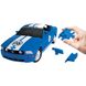 Головоломка 3D пазл машина Ford Mustang синяя 1:32 473417 фото 1