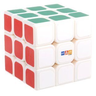 Кубик Рубика 3х3 Smart Cube білий пластик фото