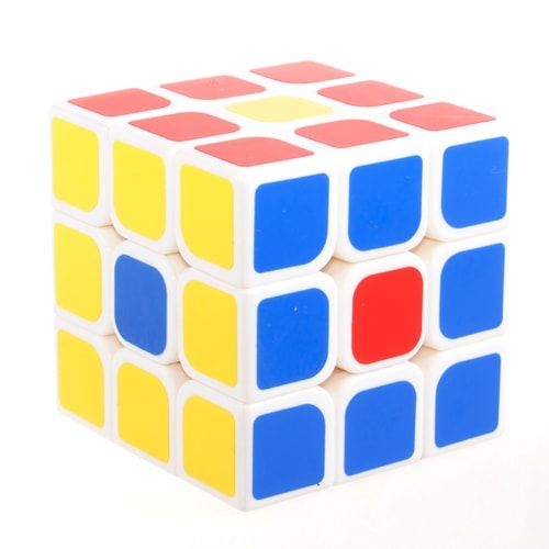 Розумний Кубик Фірмовий 3х3 білий пластик SC302 фото