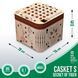 Деревянный конструктор Шкатулка Тайна Тигра механическая 3D-модель 89 деталей 10606 фото 4