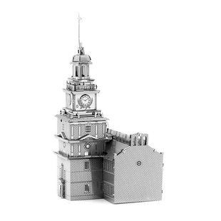 Металлический 3D конструктор Independence Hall | Зал независимости фото
