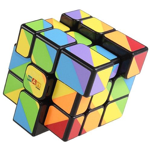 Smart Cube Rainbow black | Райдужний кубик SC361 фото