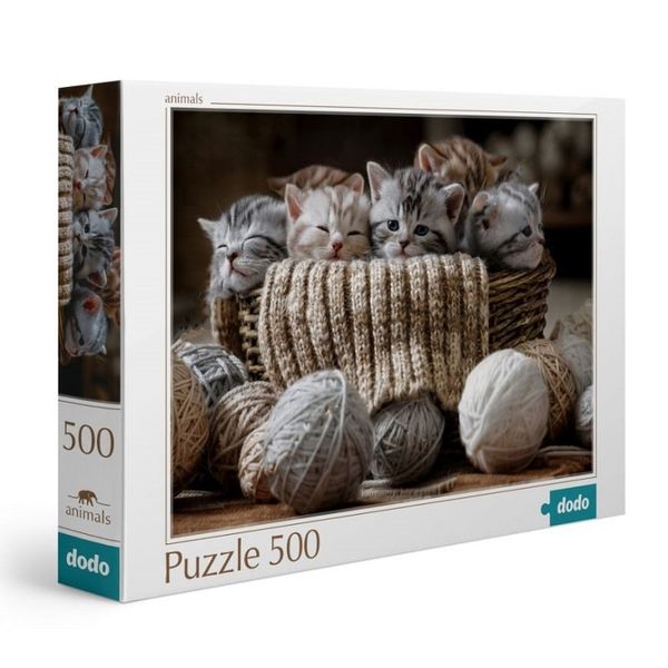 Пазл Милі кошенята (500 елементів) 300534-PUZZLE фото
