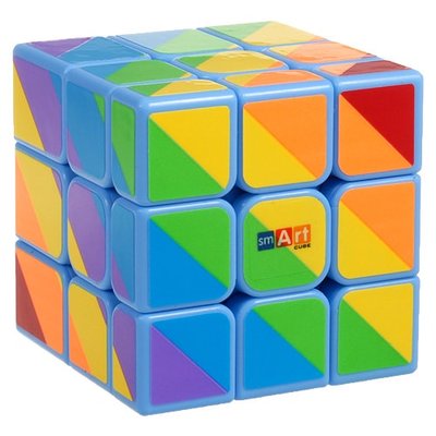 Smart Cube Rainbow blue | Райдужный кубик блакитний SC365 фото