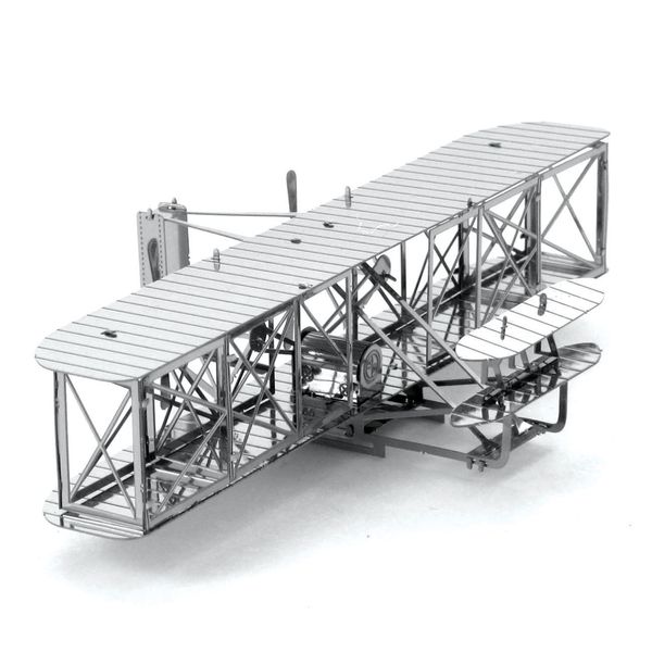 Металевий 3D конструктор Wright Brothers Airplane | Літак братів Райт MMS042 фото