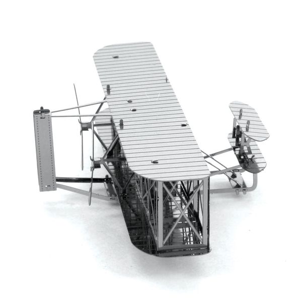 Металлический 3D конструктор Wright Brothers Airplane Metal Earth | Самолет братьев Райт MMS042 фото