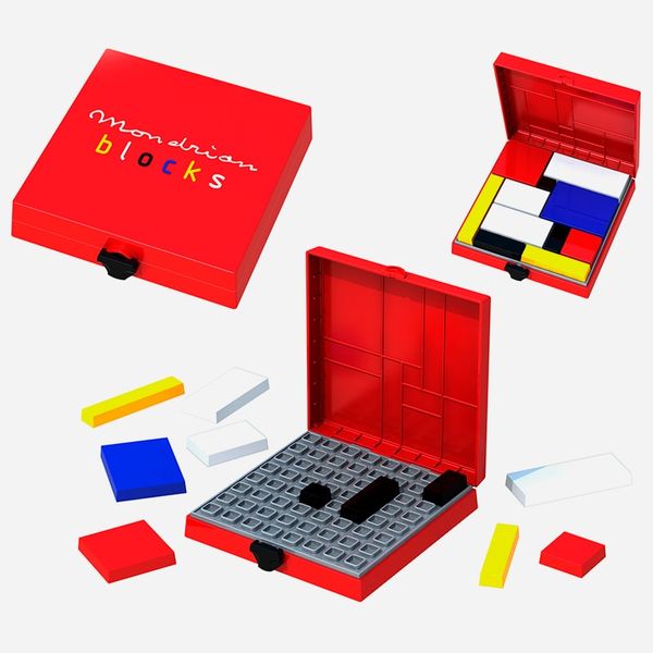 Ah!Ha Mondrian Blocks red | Головоломка Блоки Мондріана (червоний) 473553 фото