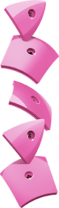 Geomag KOR Cover Pink | Магнитный конструктор Геомаг Кор розовый PF.800.574.00 фото