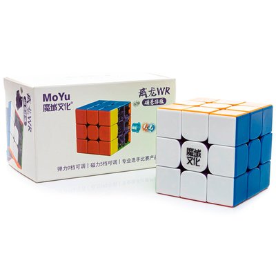 MoYu WeiLong WR MagLev 3х3 stickerless | Кубик 3х3 Мою WR MagLev магнітний MYWR01 фото