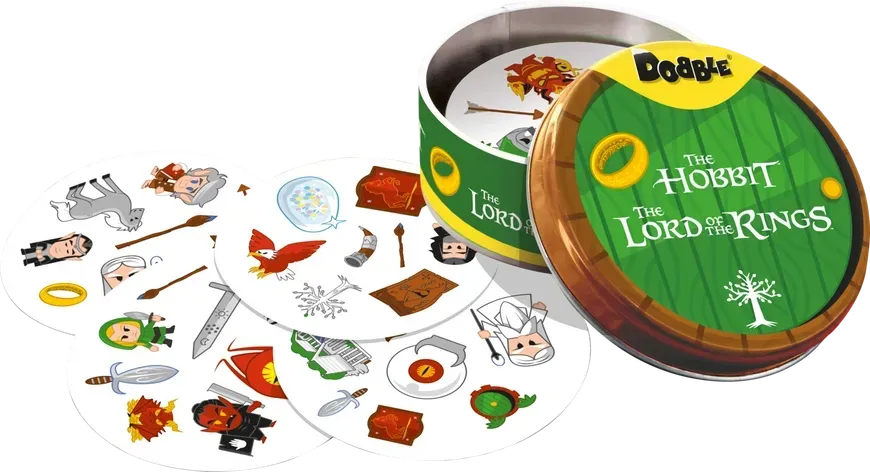 Настольная игра Dobble: The Lord of the Rings & Hobbit | Доббль Властелин колец и Гоббит фото