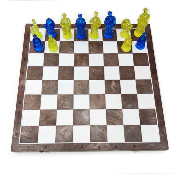 Шахматный набор сувенирный | Казацкие шахматы S-12 фото