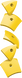 Geomag KOR Cover Yellow | Магнитный конструктор Геомаг Кор желтый PF.800.575.00 фото 2
