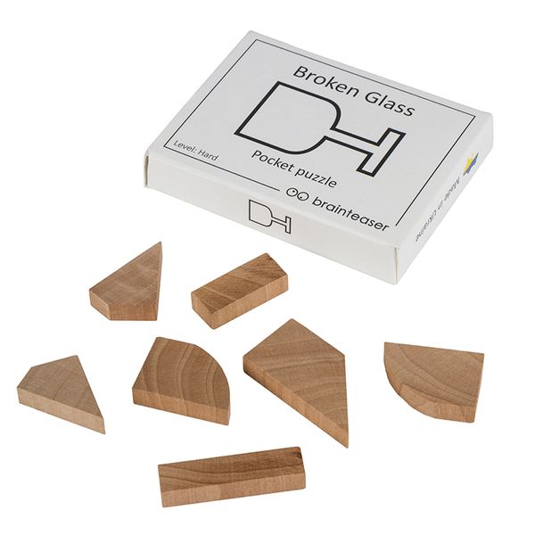 Набір головоломок Заморочка wooden mini puzzle set #2 (6 штук) set2en фото