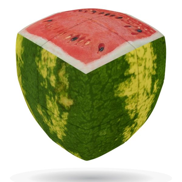 V-CUBE 2х2 Watermelon | Арбуз V-CUBE кубик 2х2 круглый 00.0120 фото