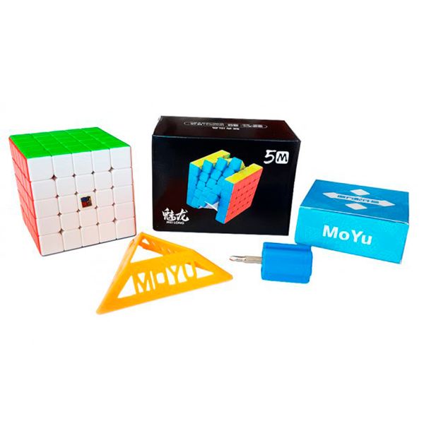 Кубик QY 5х5 магнітний кольоровий пластик MYML5M01 фото
