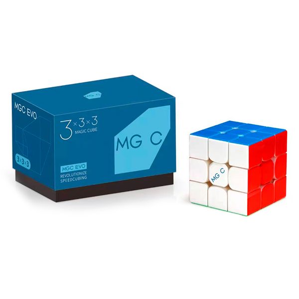 YJ 3x3 MGC EVO Stickerless | Кубик MGC EVO 3x3 магнітний YJ8551 фото
