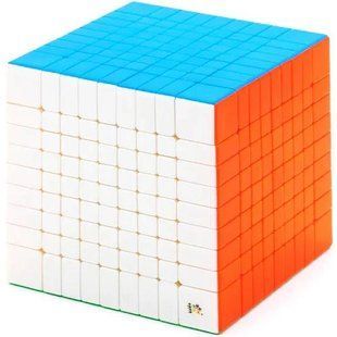 YuXin 9x9 Hualong Stickerless red | Кубик Юксін 9x9 без наліпок фото
