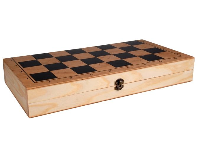 Доска шахматная деревянная S191 фото