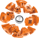Geomag KOR Pantone Orange | Магнітний конструктор Геомаг Кор помаранчевий PF.800.671.00 фото 7