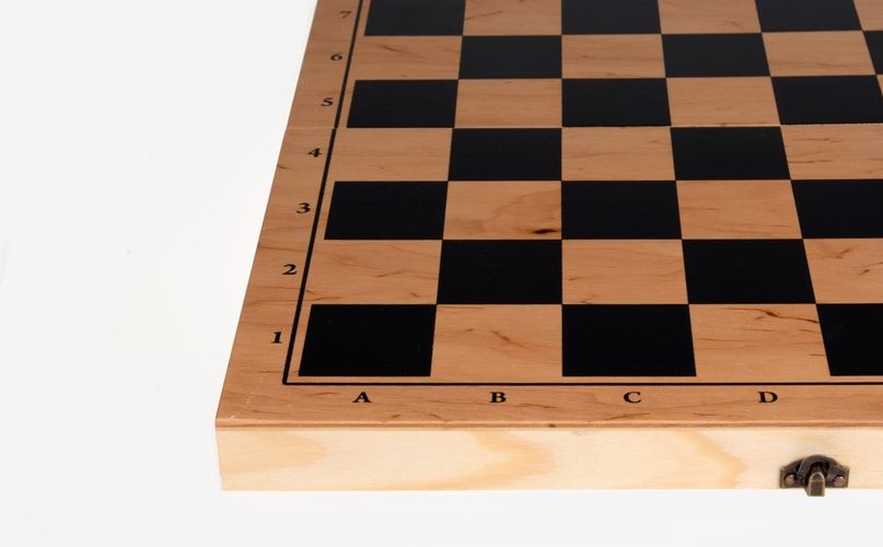 Дошка шахова дерев'яна S191 фото
