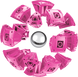 Geomag KOR Pantone Pink | Магнітний конструктор Геомаг Кор рожевий PF.800.674.00 фото 8