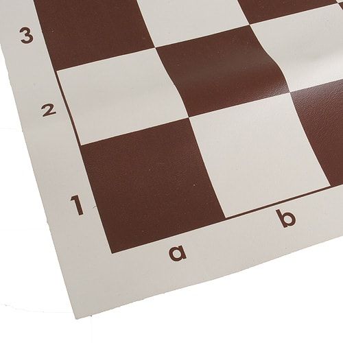 Доска шахматная мягкая, прорезиненная, 57мм E15 фото