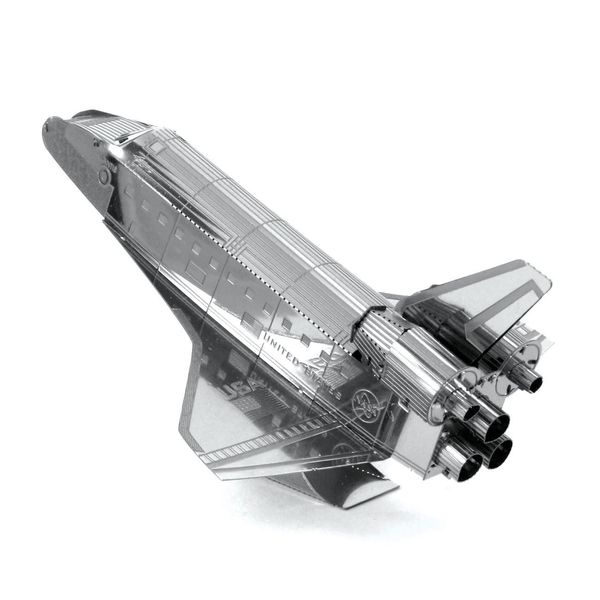 Металевий 3D конструктор Space Shuttle Enterprise | Прототип шатла Ентерпрайз MMS015i фото