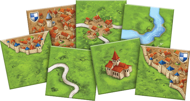 Каркассон 3.0 Речка и Абат | Настольная игра фото