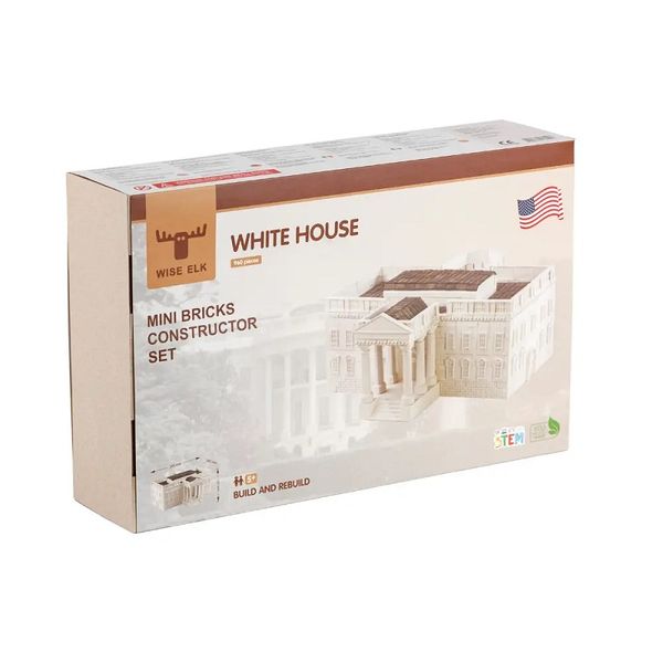 Білий дом | Конструткор зі справжніж цеглинок 70507 фото