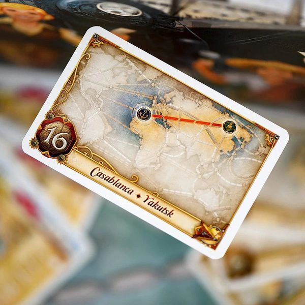 Настольная игра Билет на поезд: Рельсы и паруса (Ticket to Ride: Rails & Sails) фото