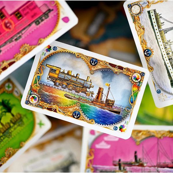Настольная игра Билет на поезд: Рельсы и паруса (Ticket to Ride: Rails & Sails) фото