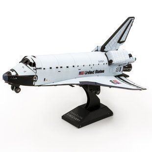 Металлический 3D конструктор Space Shuttle Discovery фото