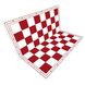 Дошка шахова складана пластикова 57 мм біло-коричнева E111 фото 3