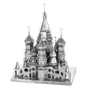 Металевий 3D конструктор Собор Покрова Пресвятой Богородицы фото