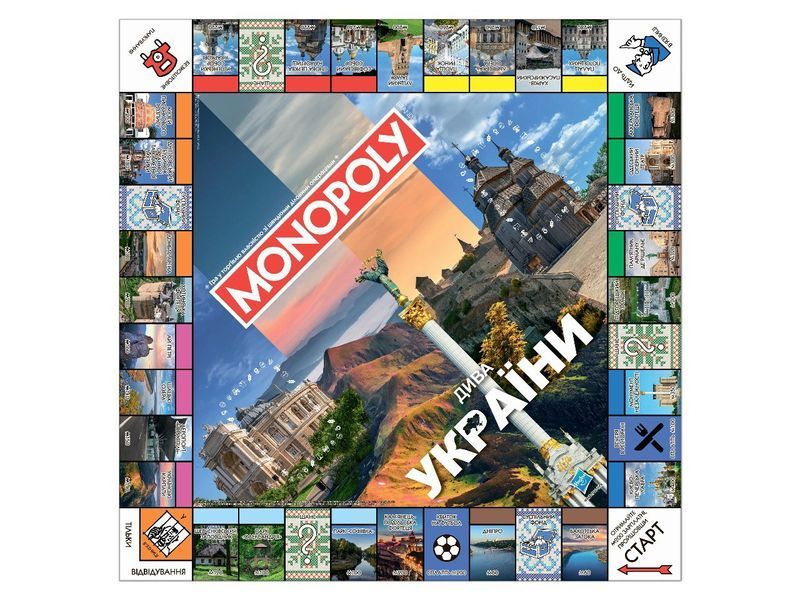 Настольная игра Монополи Чудеса Украины фото