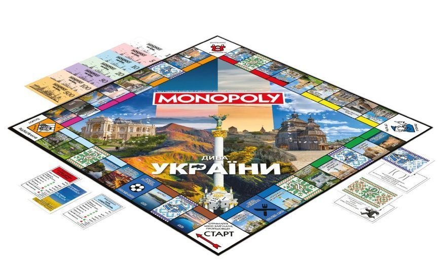 Настольная игра Монополи Чудеса Украины фото
