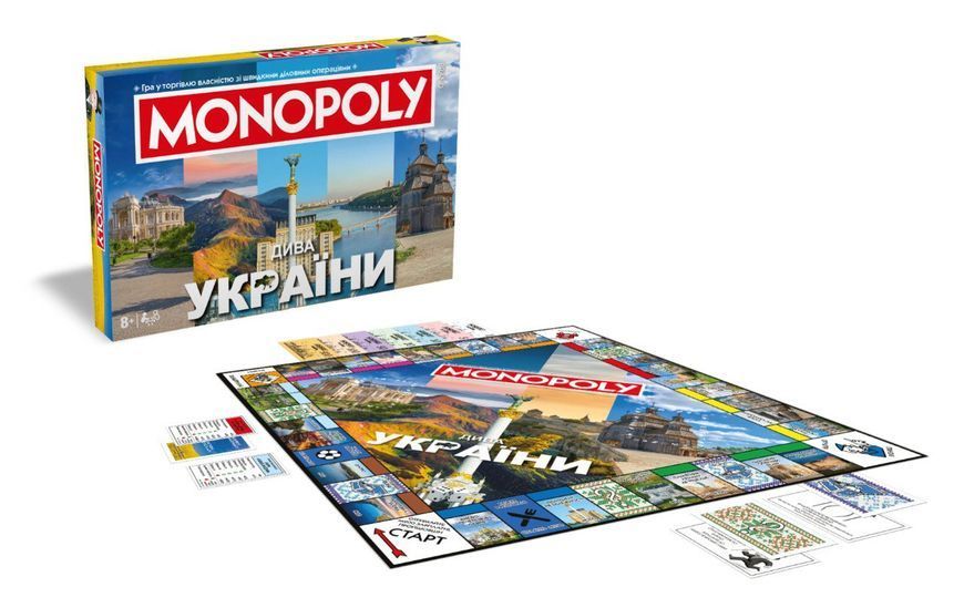 Настольная игра Монополи Чудеса Украины фото