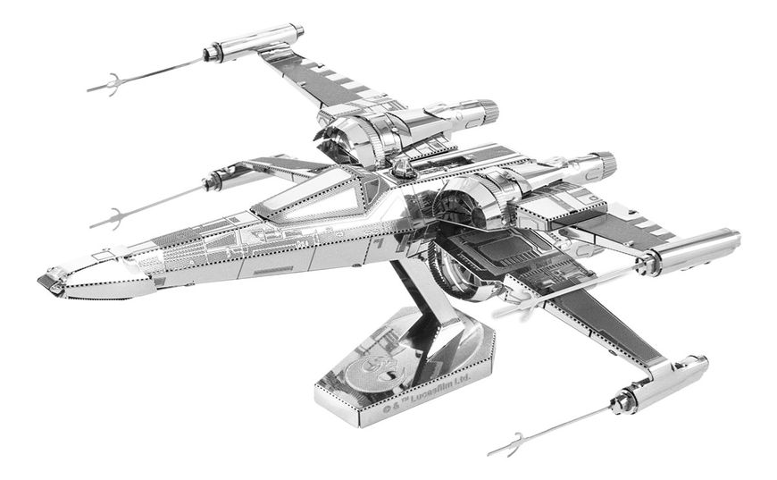 Star Wars Poe Damerons X-Wing Fighter | Космический истребитель MMS269 фото
